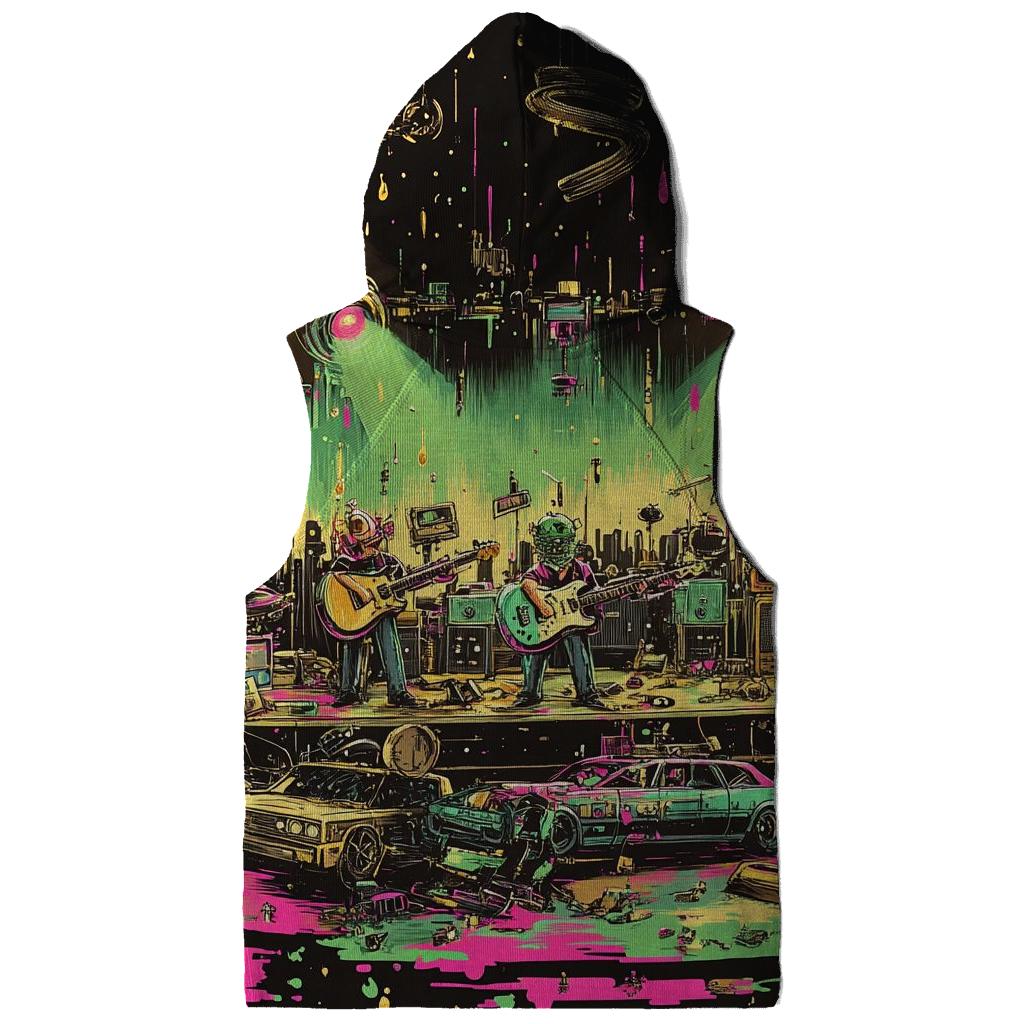 Galactic Garage Band Showdown designer hoodies