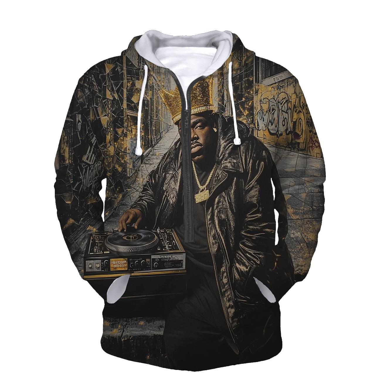 Crown And Concrete Legends printed hoodies