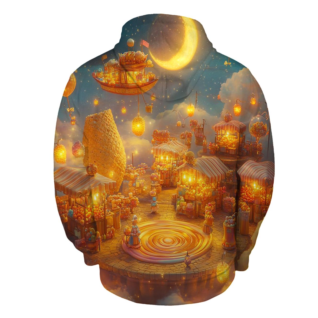 Marshmallow Moon Market hoodies fashion
