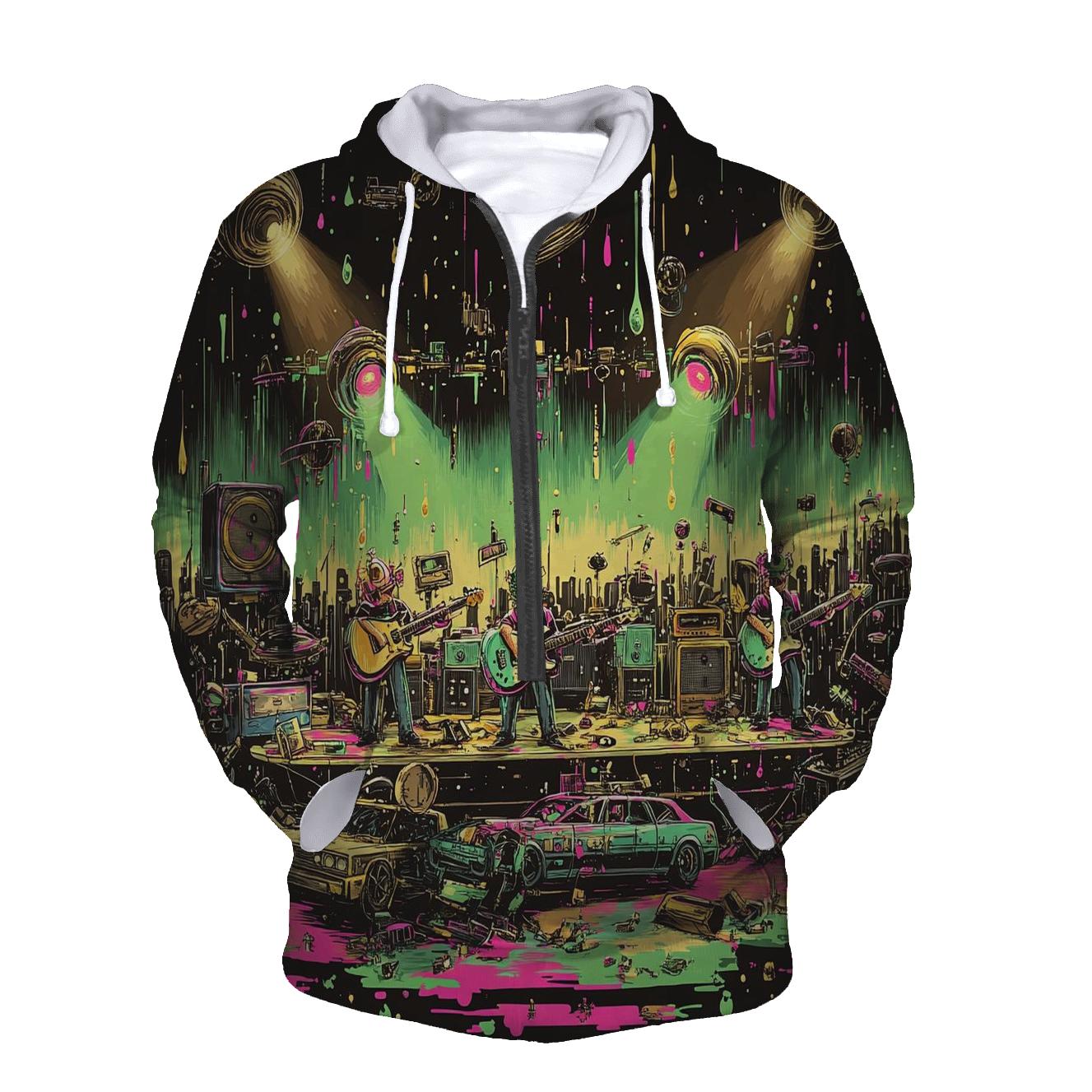 Galactic Garage Band Showdown custom hoodies