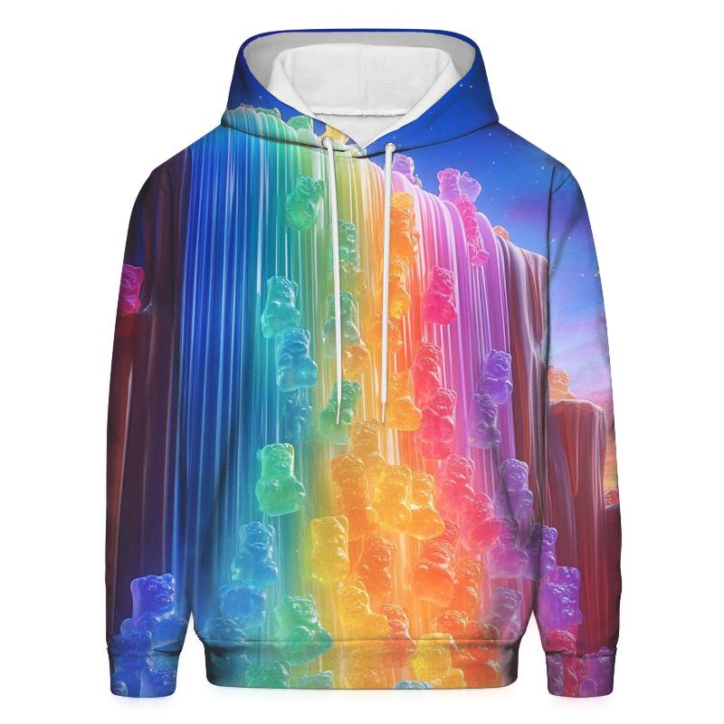 Gummy Galaxy Cascade lightweight hoodies