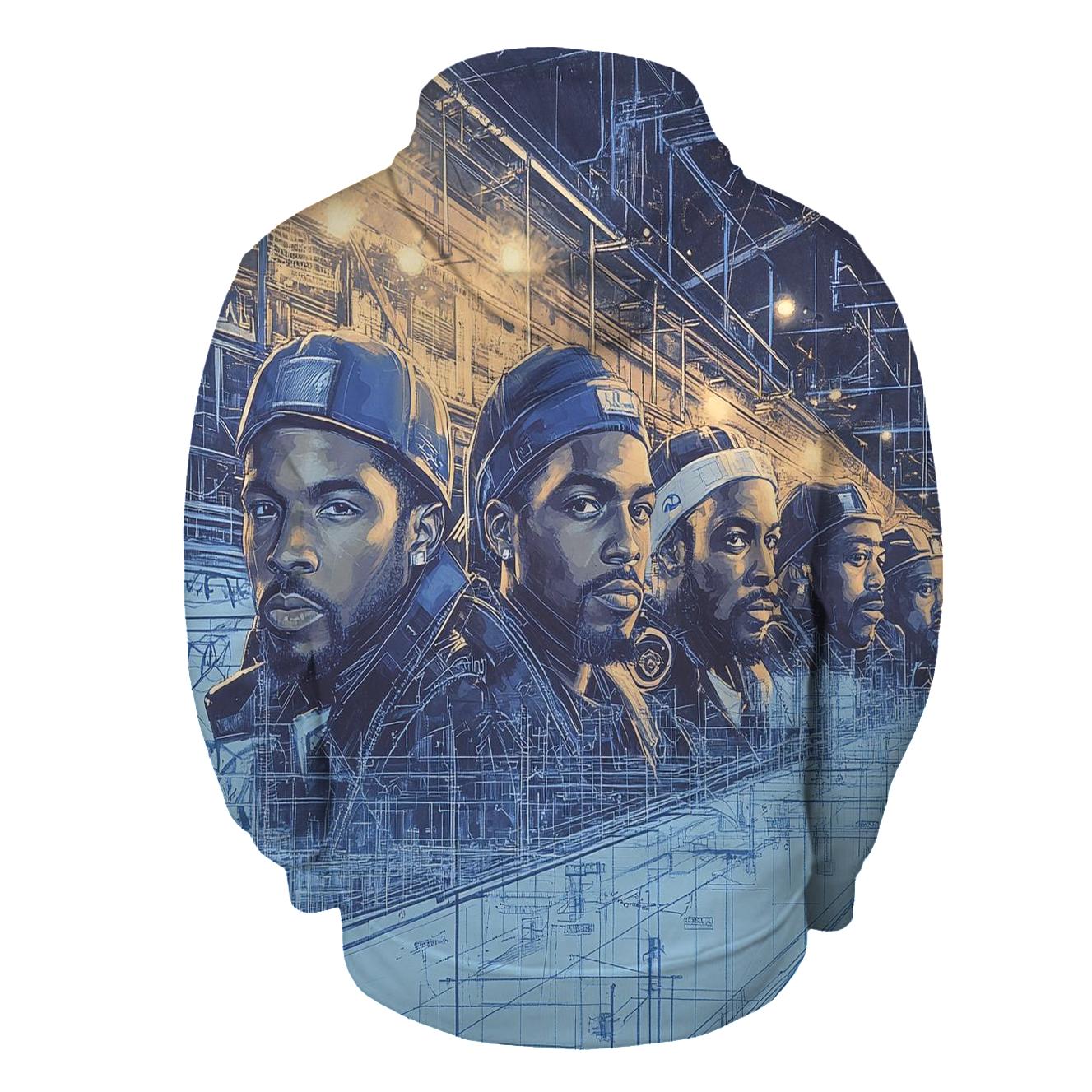 Underground Cipher Blueprint hoodie styles