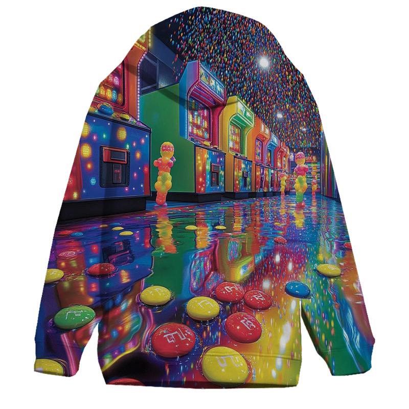Skittle Rain Arcade hoodie designs