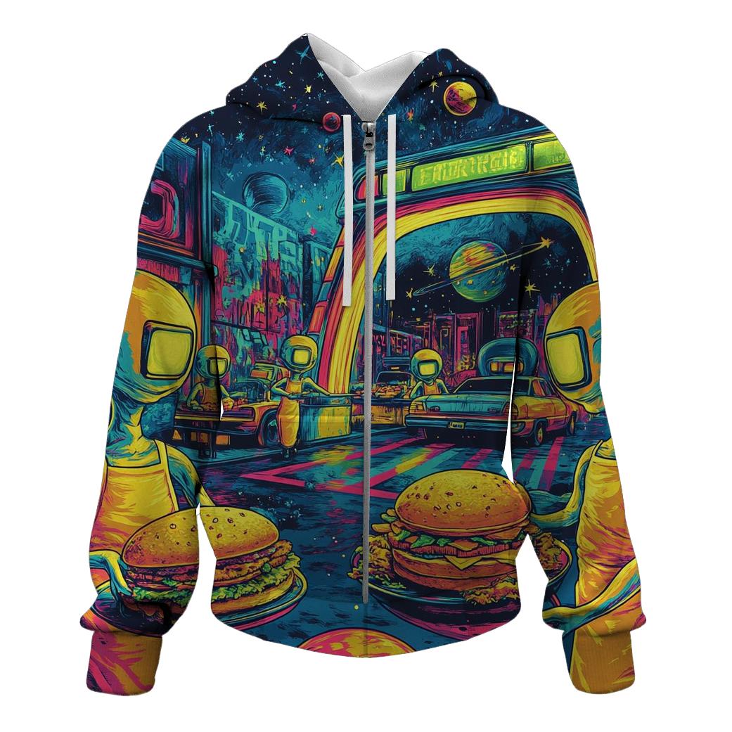 Alien Drive-Thru Deli hoodie designs