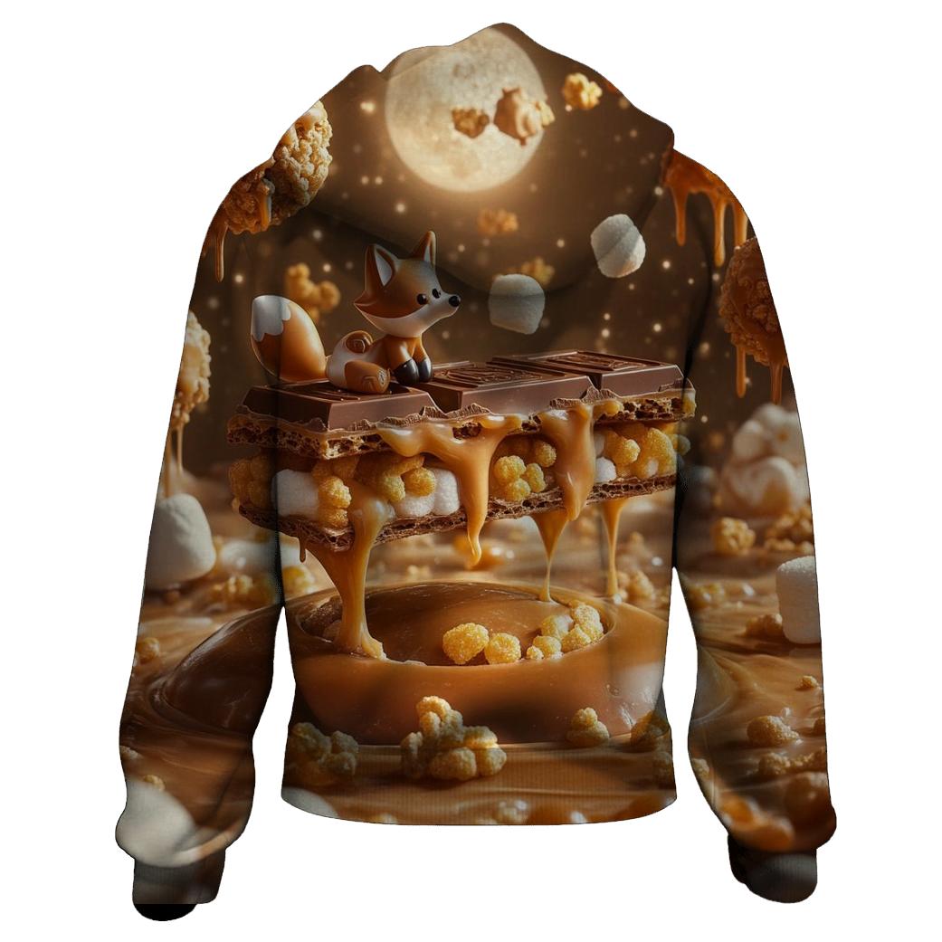 Chocolate Asteroid Garden hoodie styles