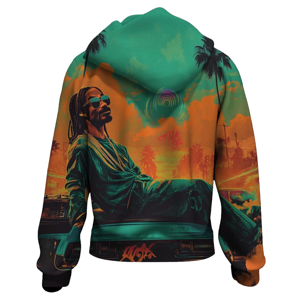 West Coast Sunset Cipher embroidered hoodies