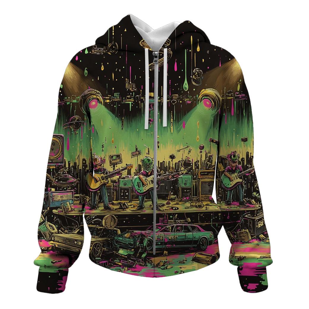 Galactic Garage Band Showdown hoodie trends