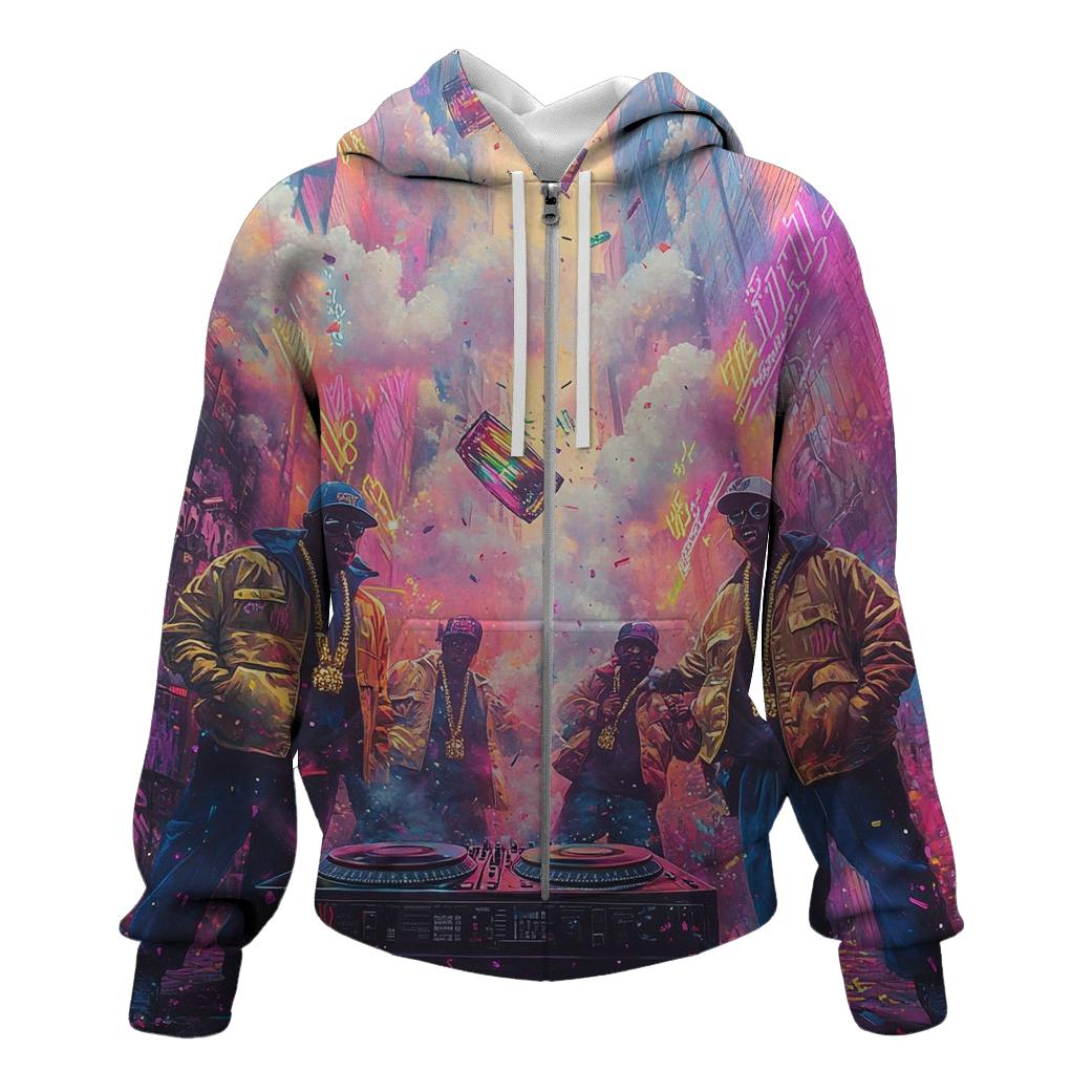 Ghetto Supastar Neon Opera pullover hoodies