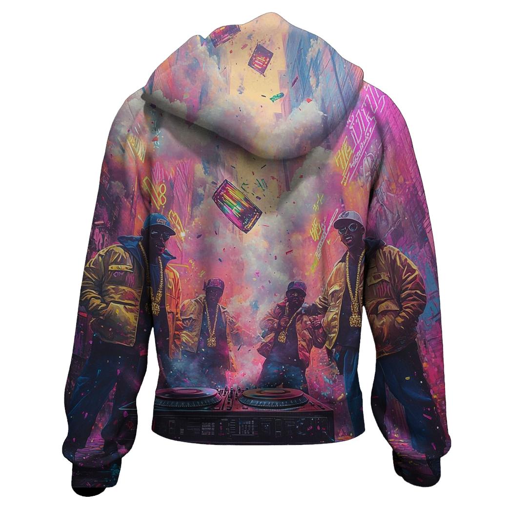Ghetto Supastar Neon Opera pullover hoodies