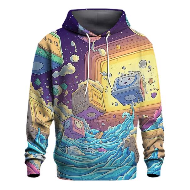 Cosmic Cereal Crash designer hoodies
