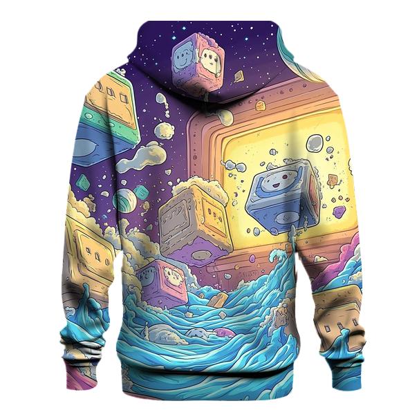 Cosmic Cereal Crash designer hoodies
