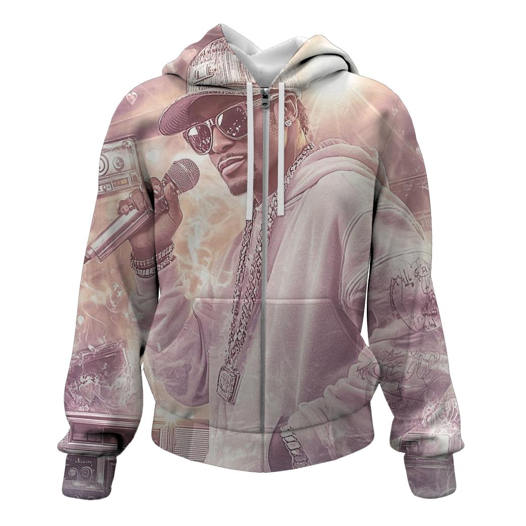 LL Cool J Retro Radio Romance hoodie trends