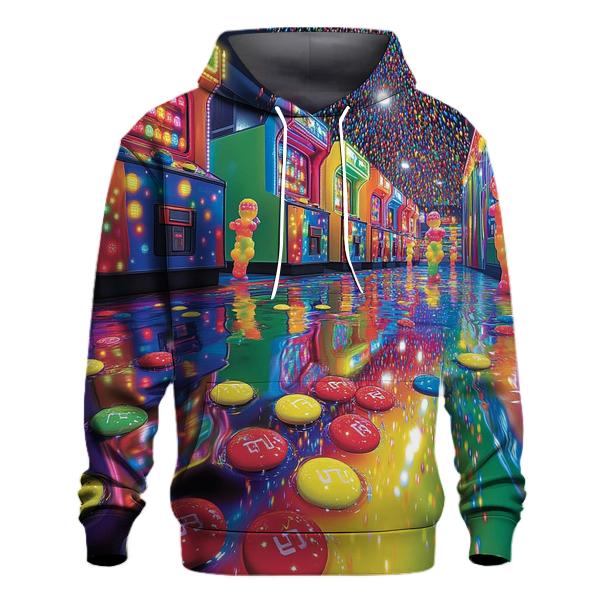 Skittle Rain Arcade hoodie designs