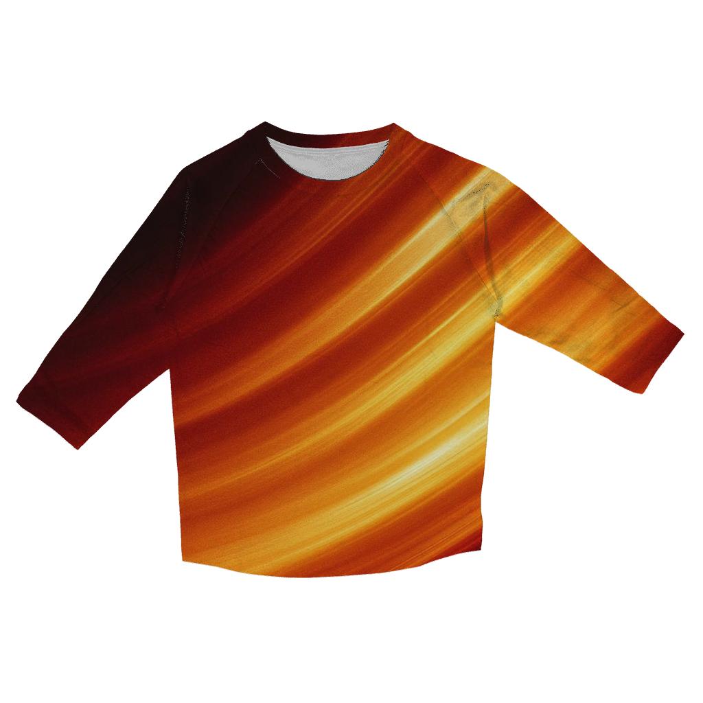 Molten Cascade cotton quarter sleeve shirts