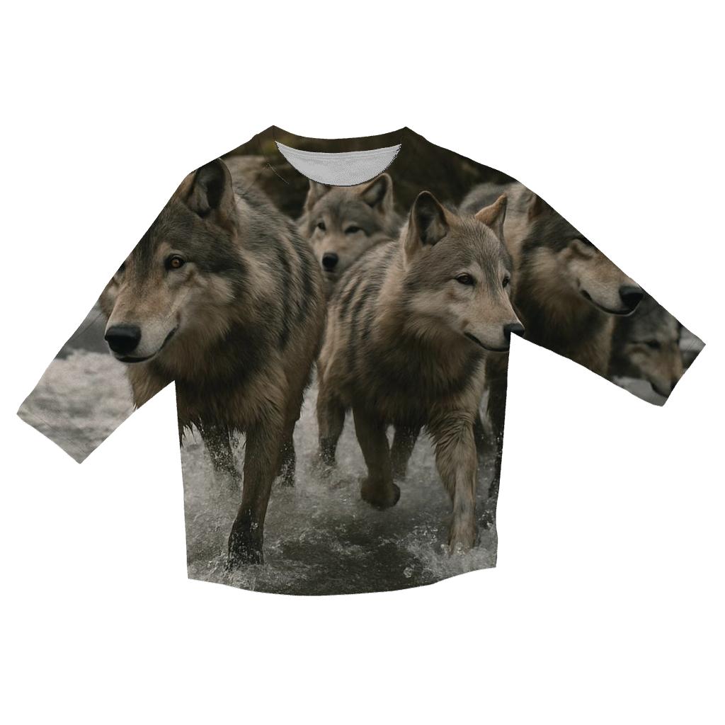River Crossing Pack printed three quarter sleeve shirts