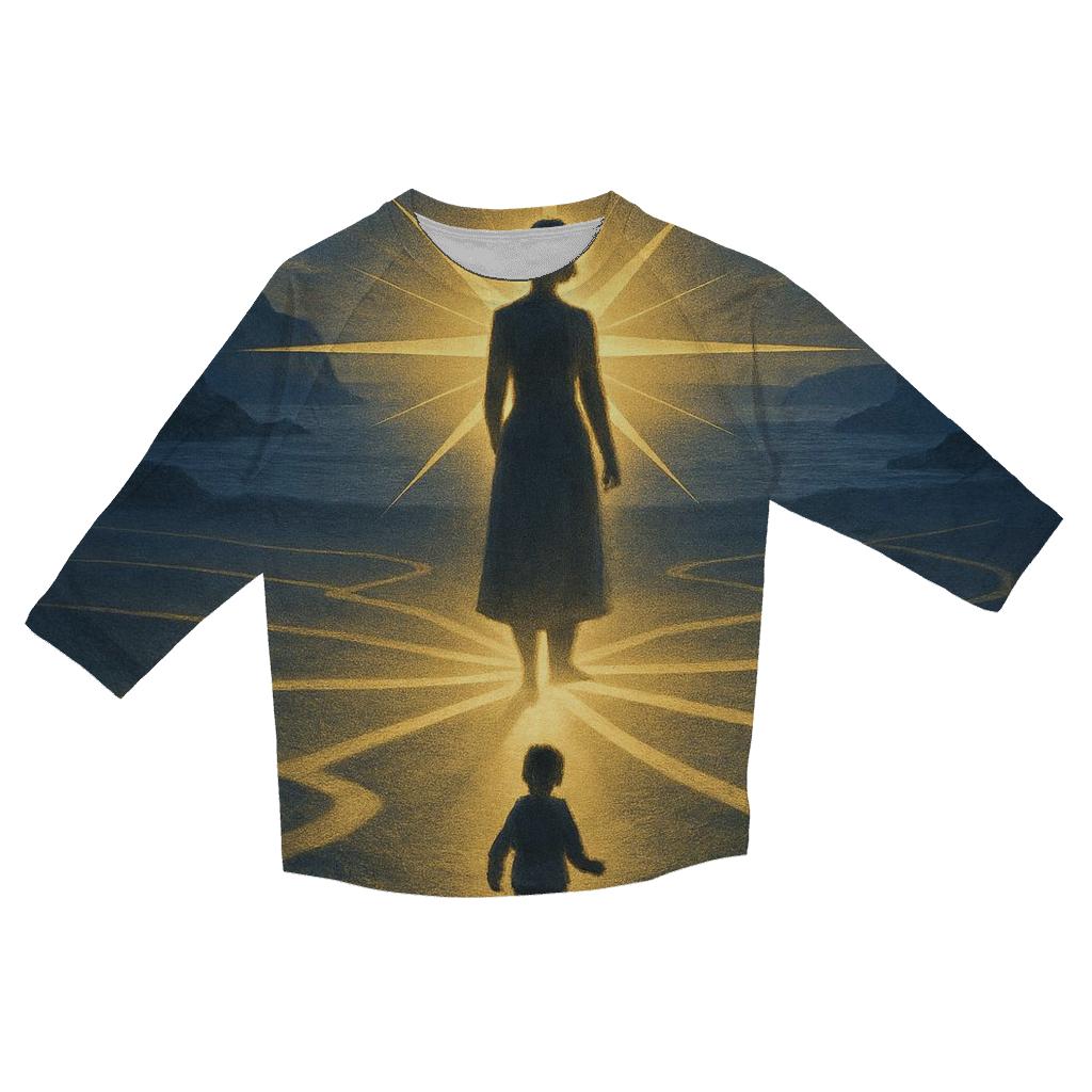 The Heart Compass casual three quarter sleeve shirts