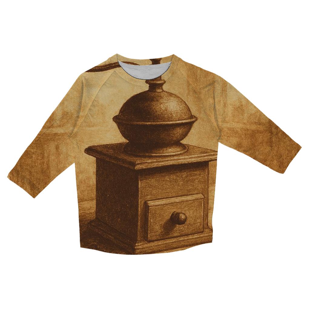 Vintage Mill Silhouette cotton quarter sleeve shirts