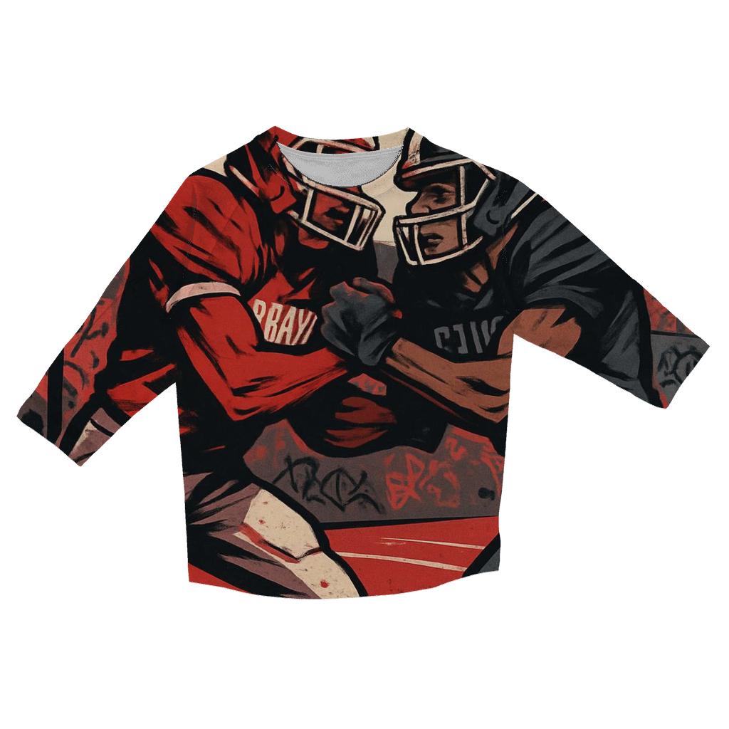 Concrete Jungle Tussle custom 3/4 sleeve shirts