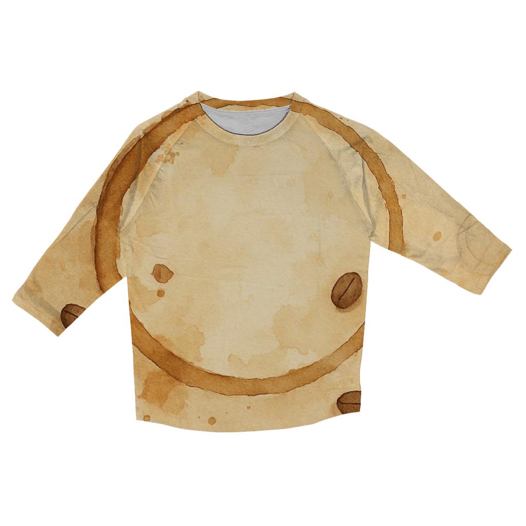 Cup Stain Halo stylish quarter sleeve tops