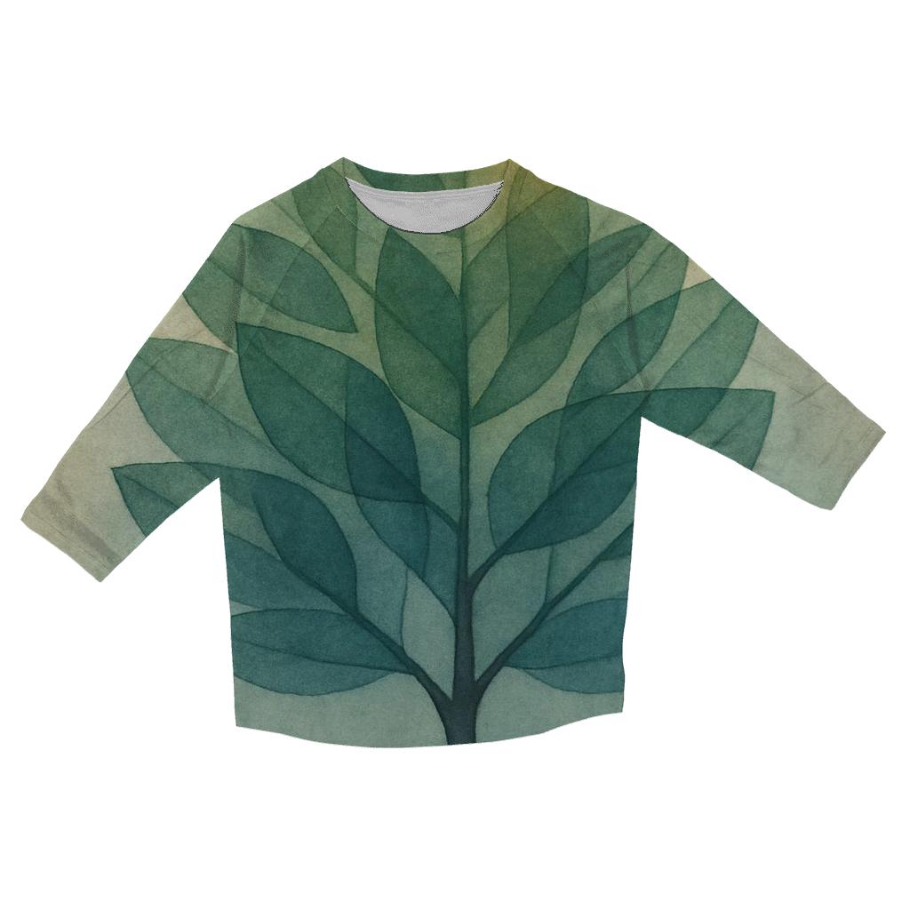 Tree Of Quiet Seasons stylish quarter sleeve tops