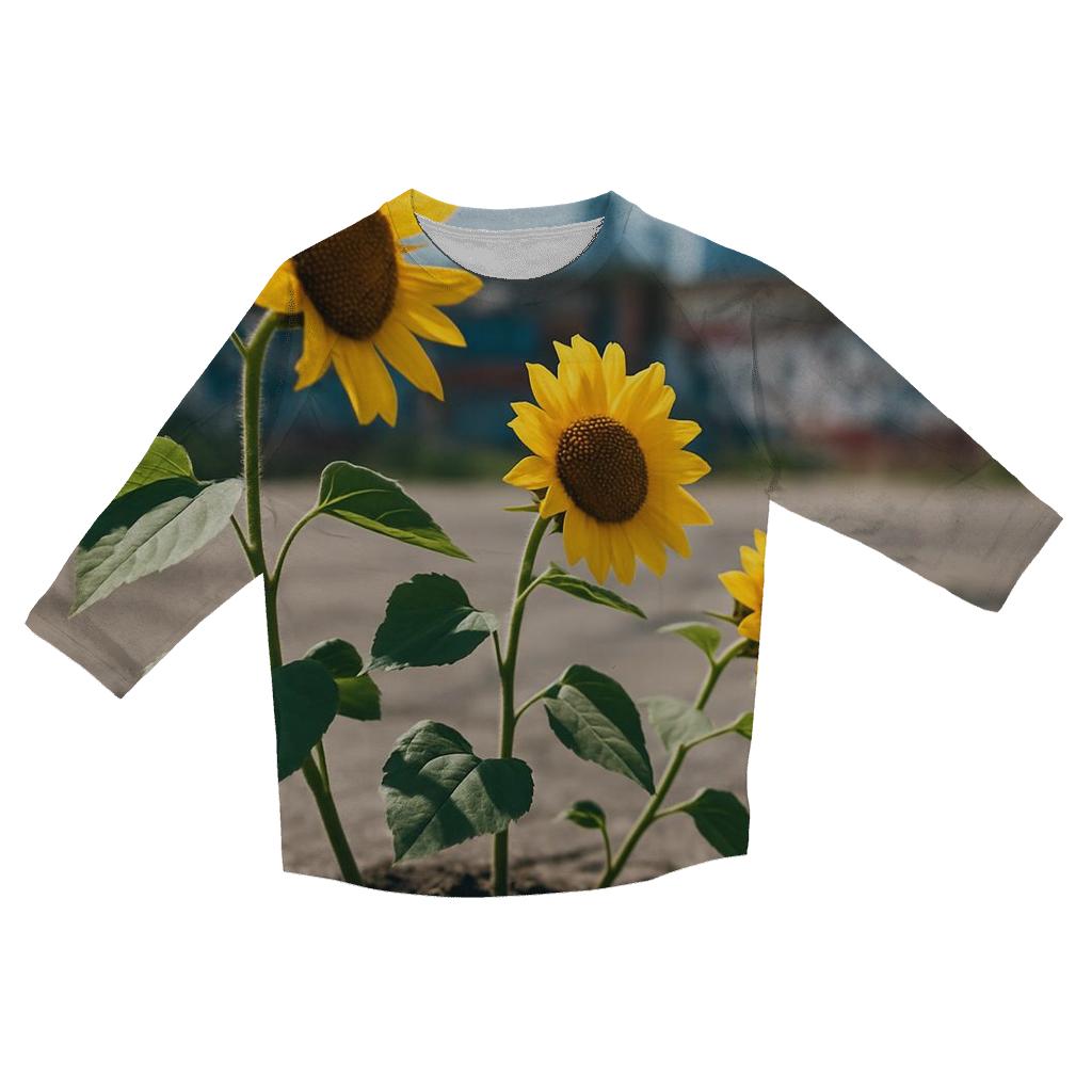 Urban Lot Sunflower Relay custom 3/4 sleeve shirts