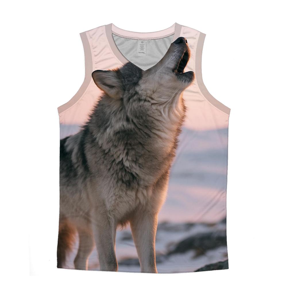 Tundra Alpha At Dawn sports performance tank tops