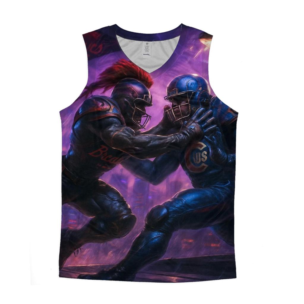 Skyscraper Showdown At Twilight casual summer tank tops