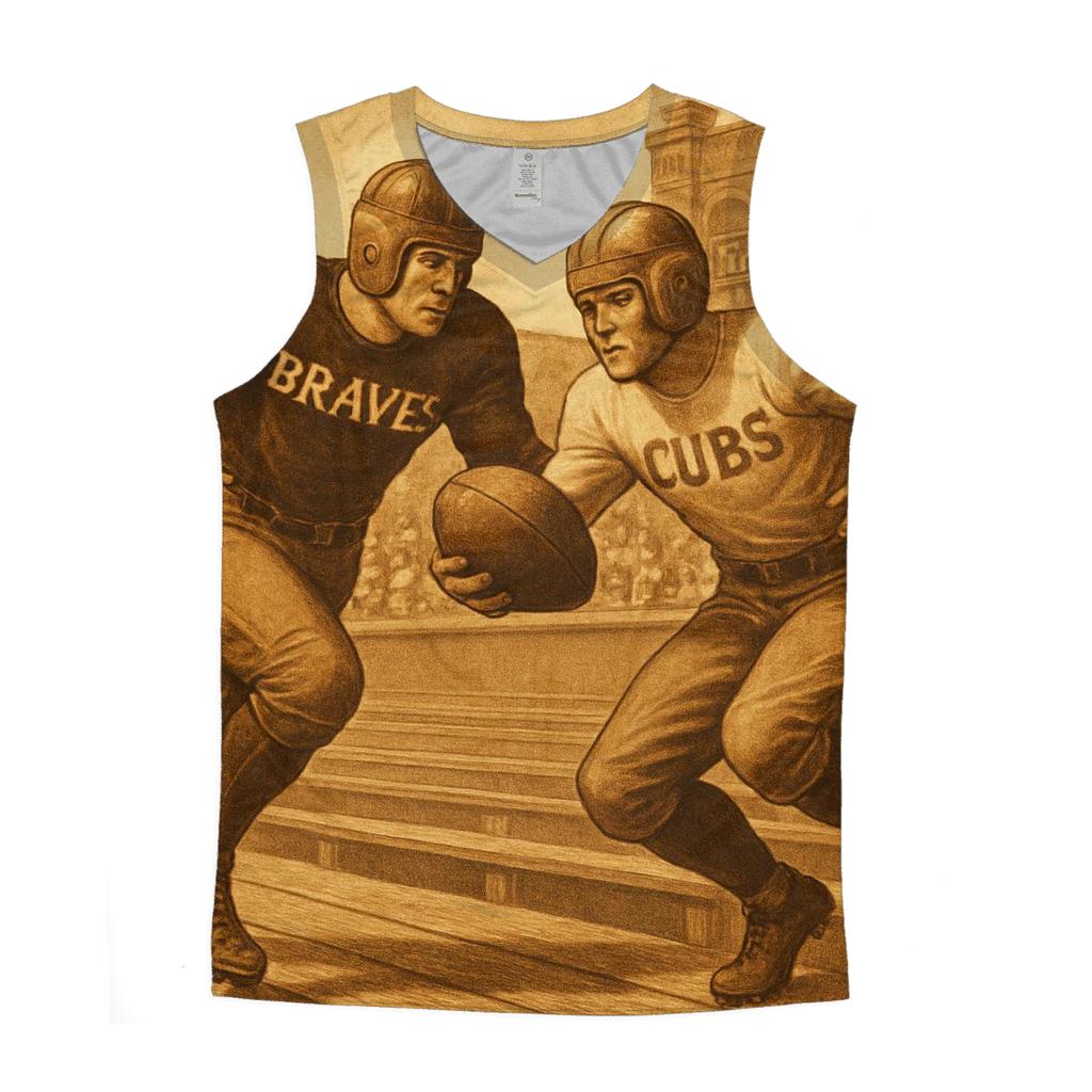 Vintage Ballpark Duel trendy fitted tank tops