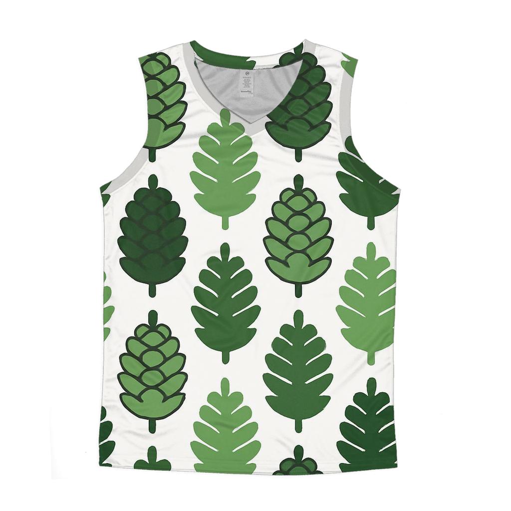 Pinecone Rhythm casual summer tank tops