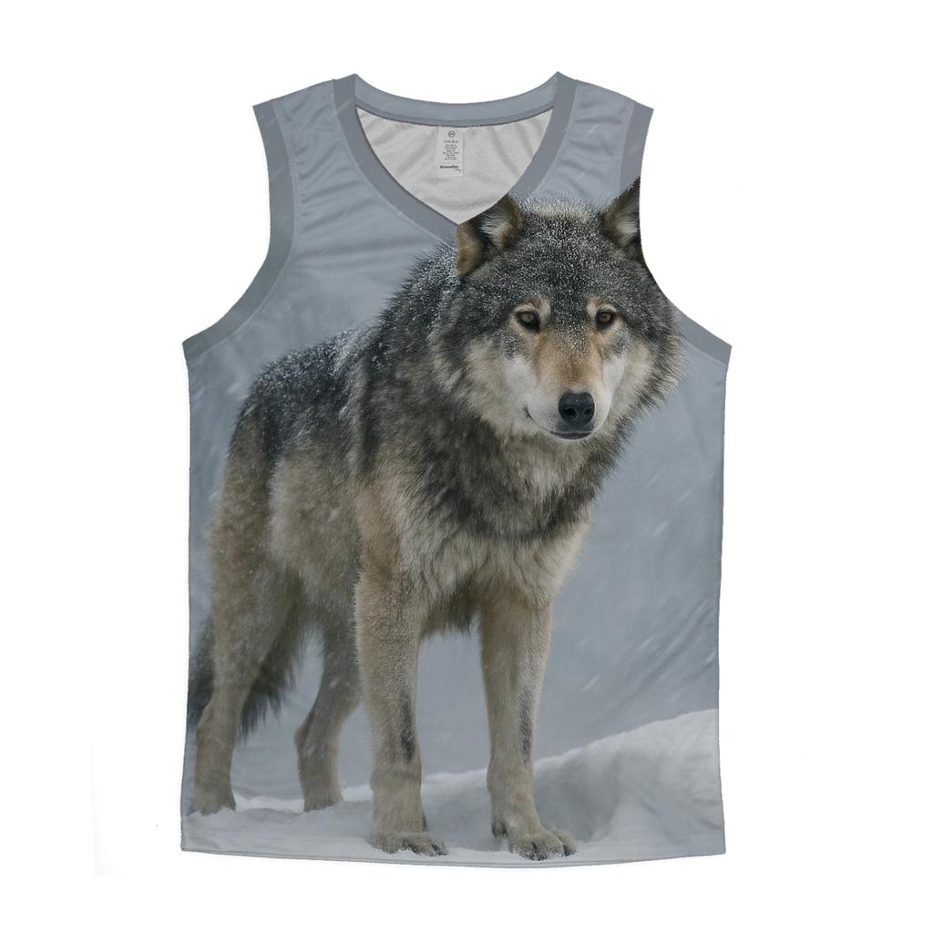 Alpine Sentinel In Blizzard custom tank tops