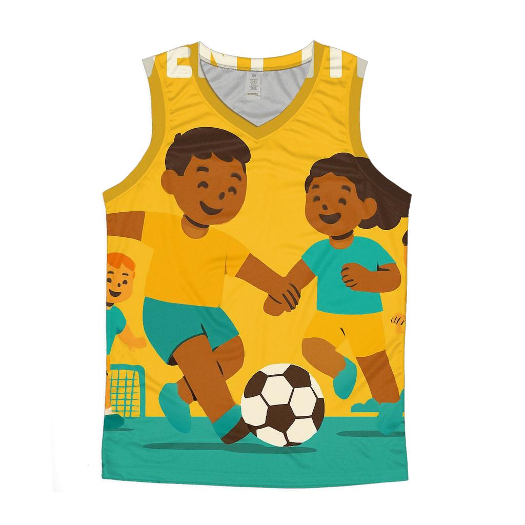 Youth Soccer Festival graphic print tank tops