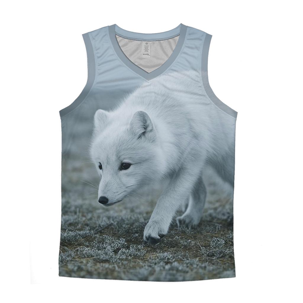 Tundra Browse — Arctic Fox stylish racerback tanks