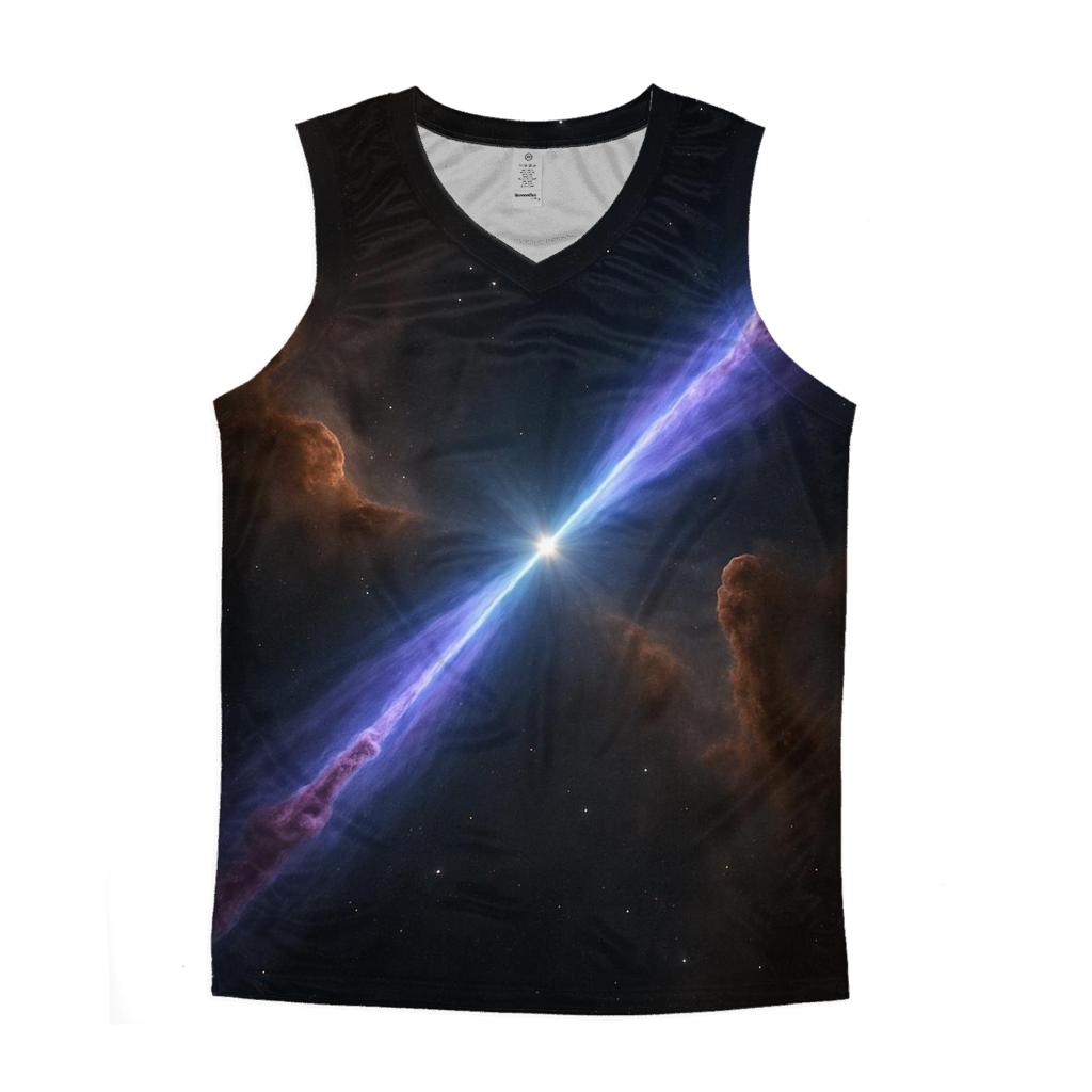 Bipolar Jet Outflow Pillars trendy fitted tank tops