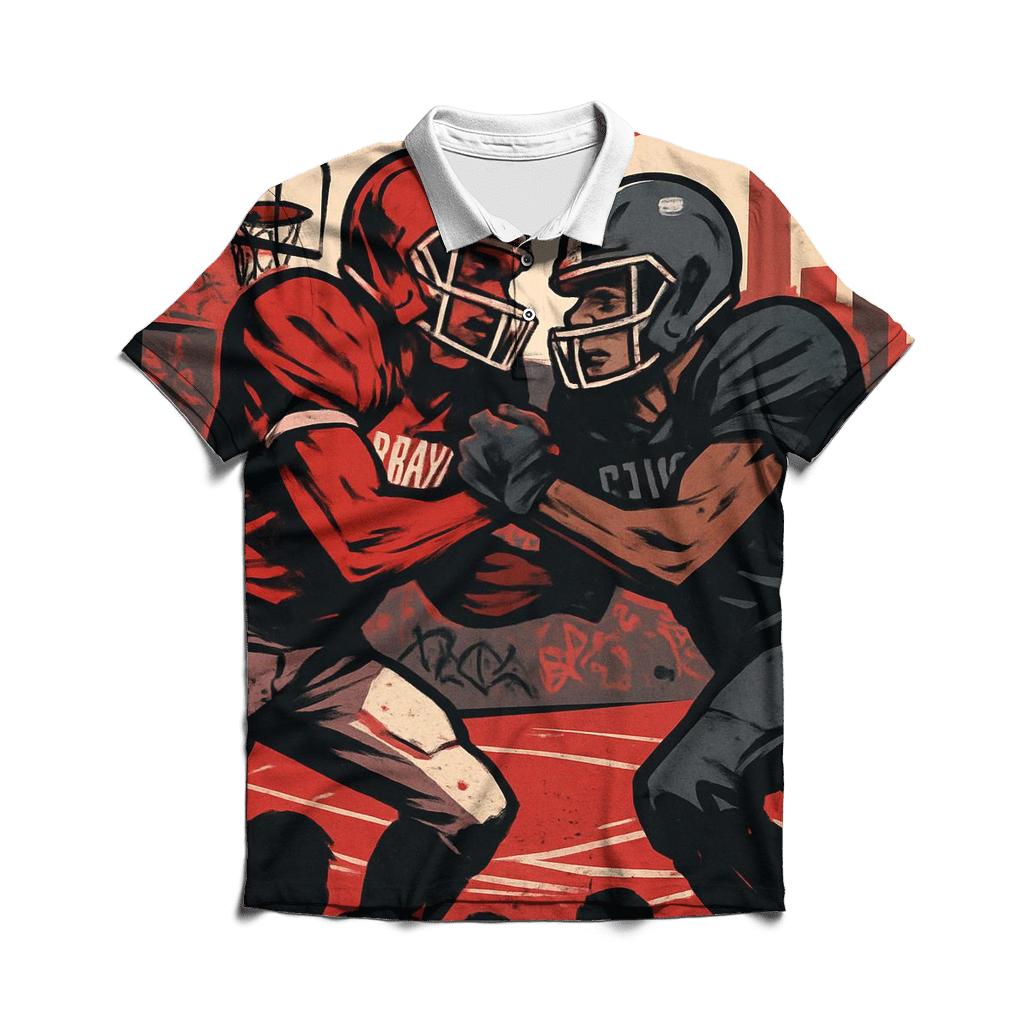 Concrete Jungle Tussle personalized polo shirts