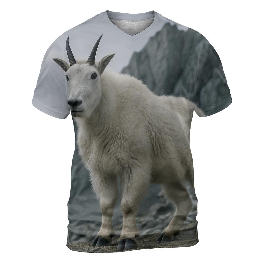 Moraine Sentinel — Mountain Goat designer pattern shirts