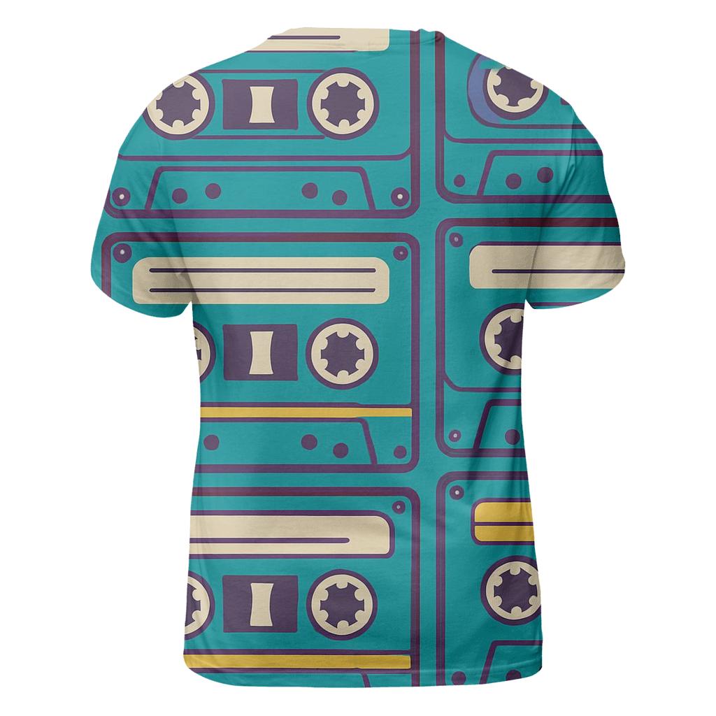 Cassette Tape Echo custom all-over print shirts