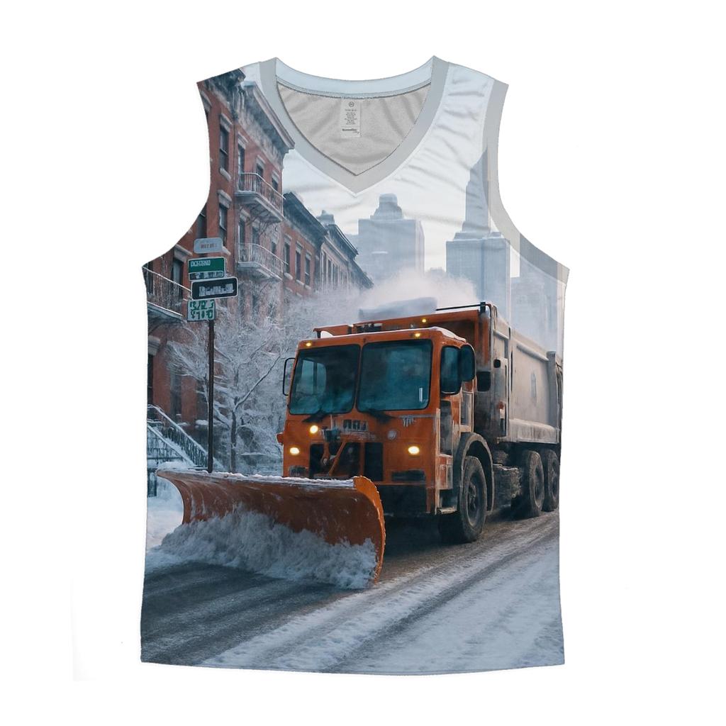 Snowplow And Skyline Morning After casual summer tank tops