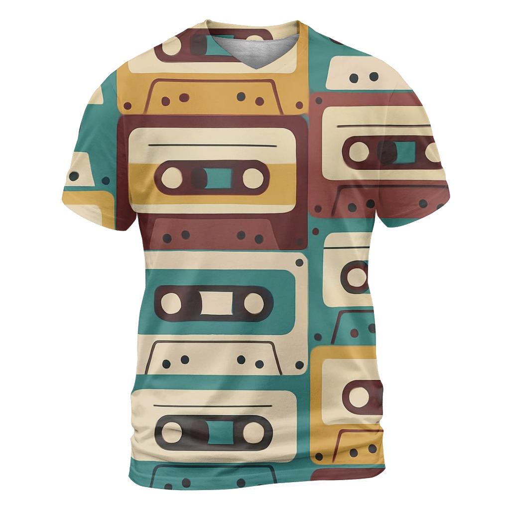 Funk Tape Cassette custom all-over print shirts