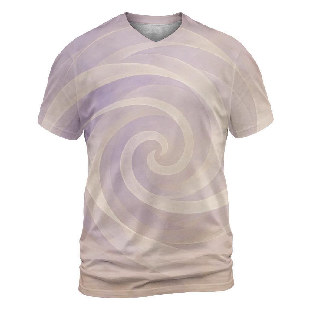 Breath Of Light Spiral trendy printed shirt styles