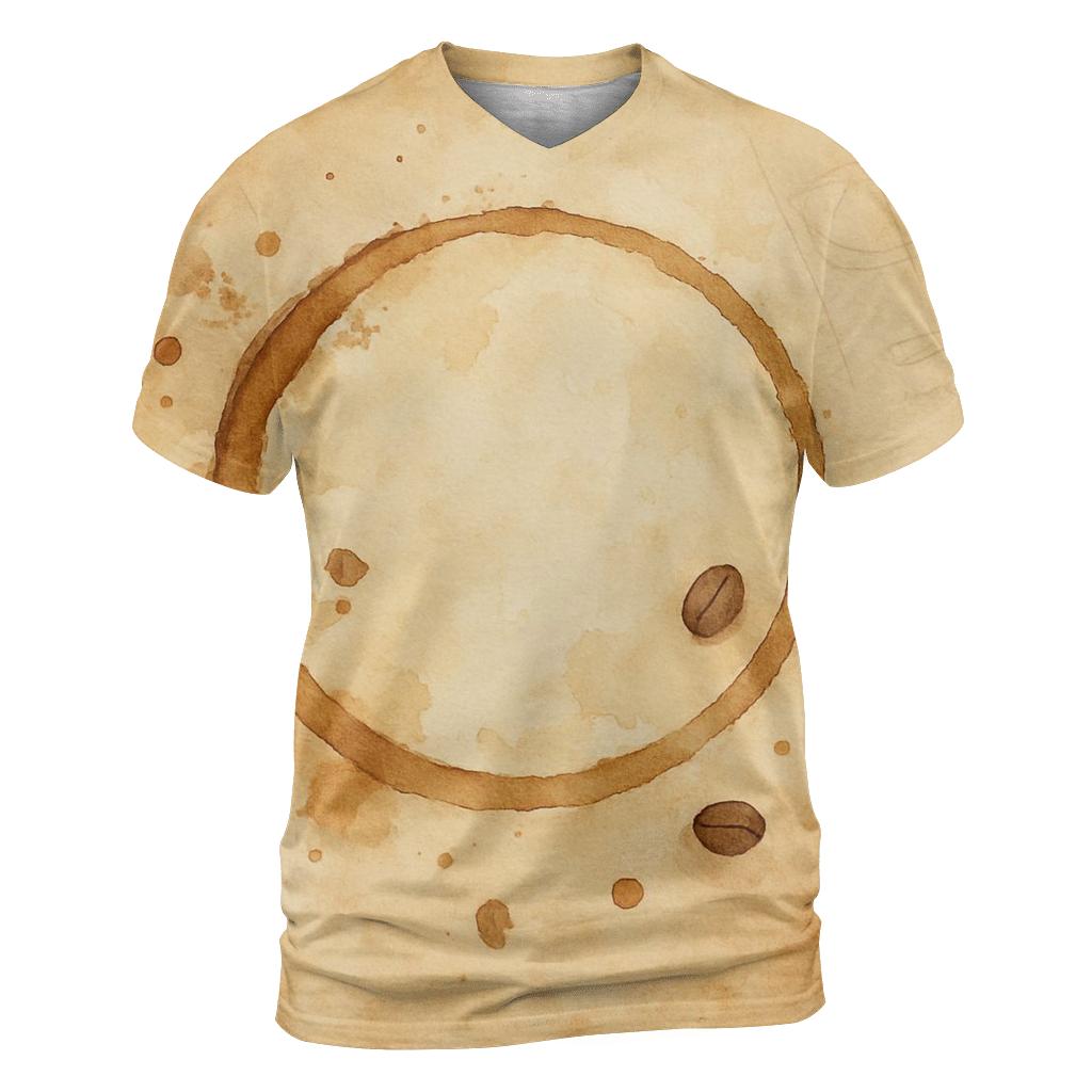 Cup Stain Halo statement graphic shirts