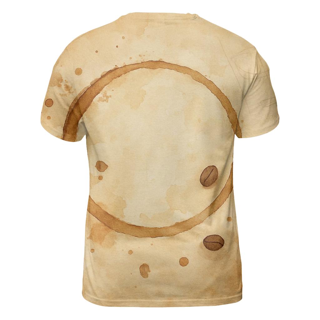 Cup Stain Halo statement graphic shirts