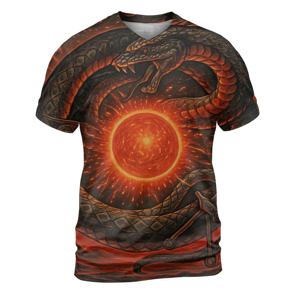Solar Forge Ouroboros personalized full print shirts