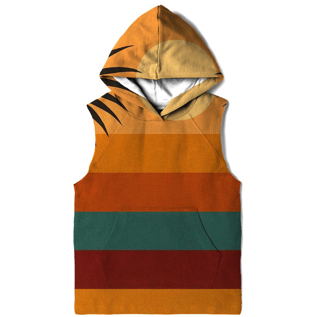 Sunset Groove Stripes hoodie trends