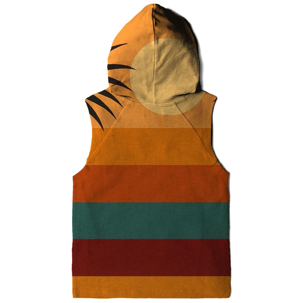 Sunset Groove Stripes hoodie trends