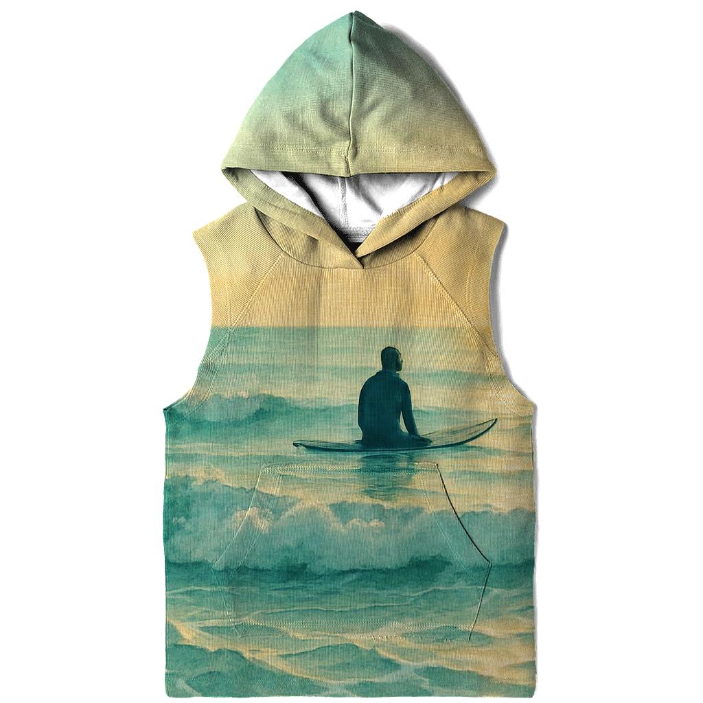 Coastal Surf Meditation zip-up hoodies