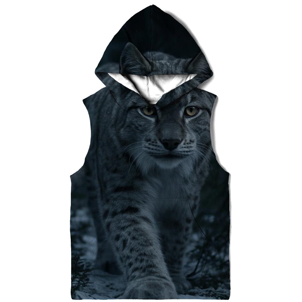 Boreal Forage — Eurasian Lynx zip-up hoodies