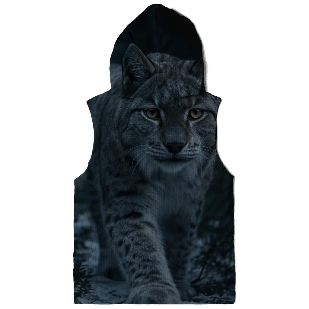 Boreal Forage — Eurasian Lynx zip-up hoodies