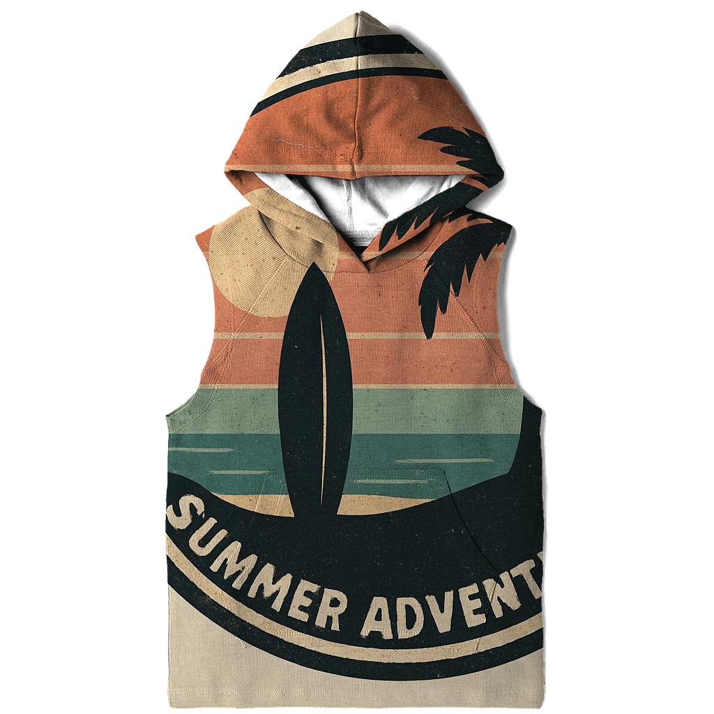 Retro Surf Patch hoodie styles