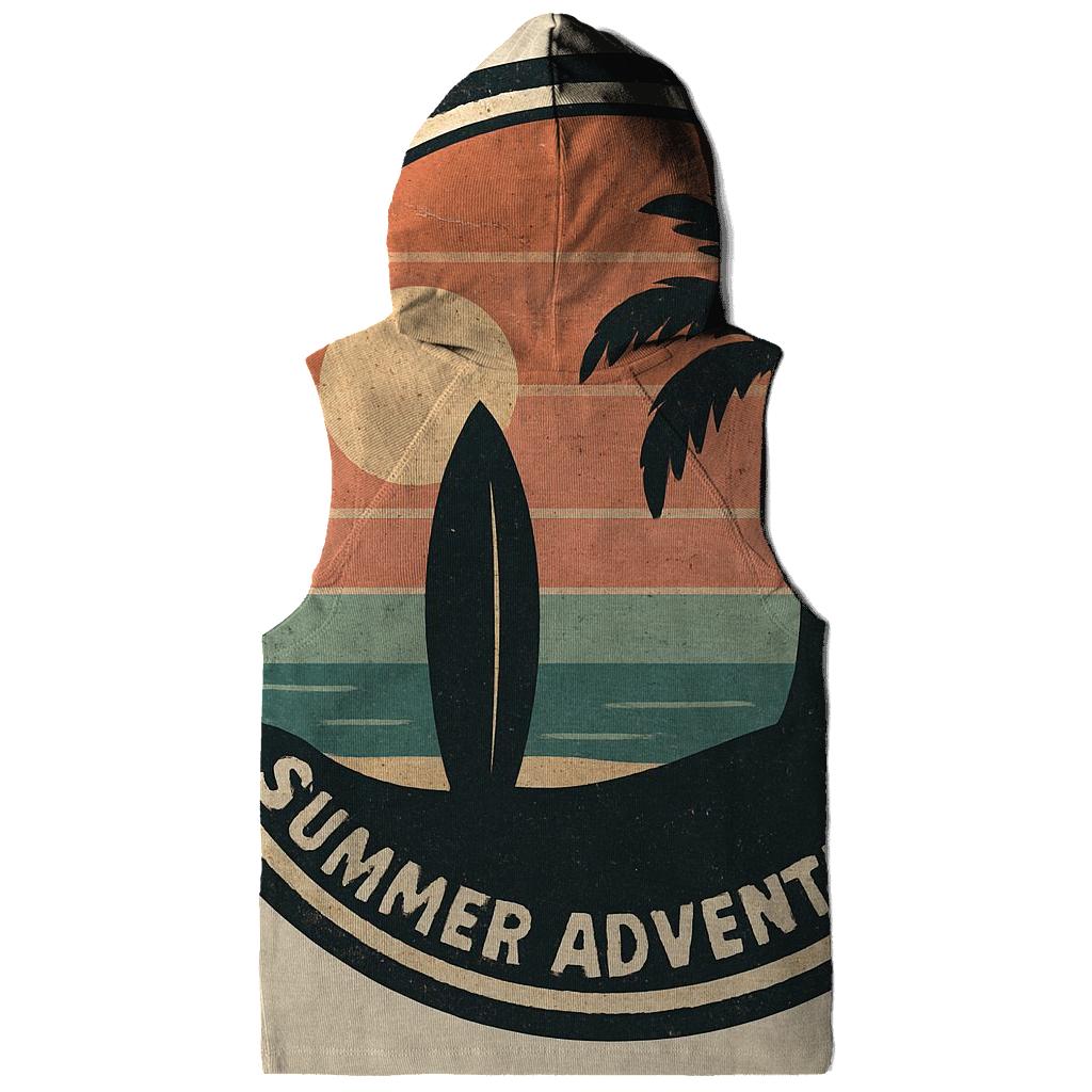 Retro Surf Patch hoodie styles