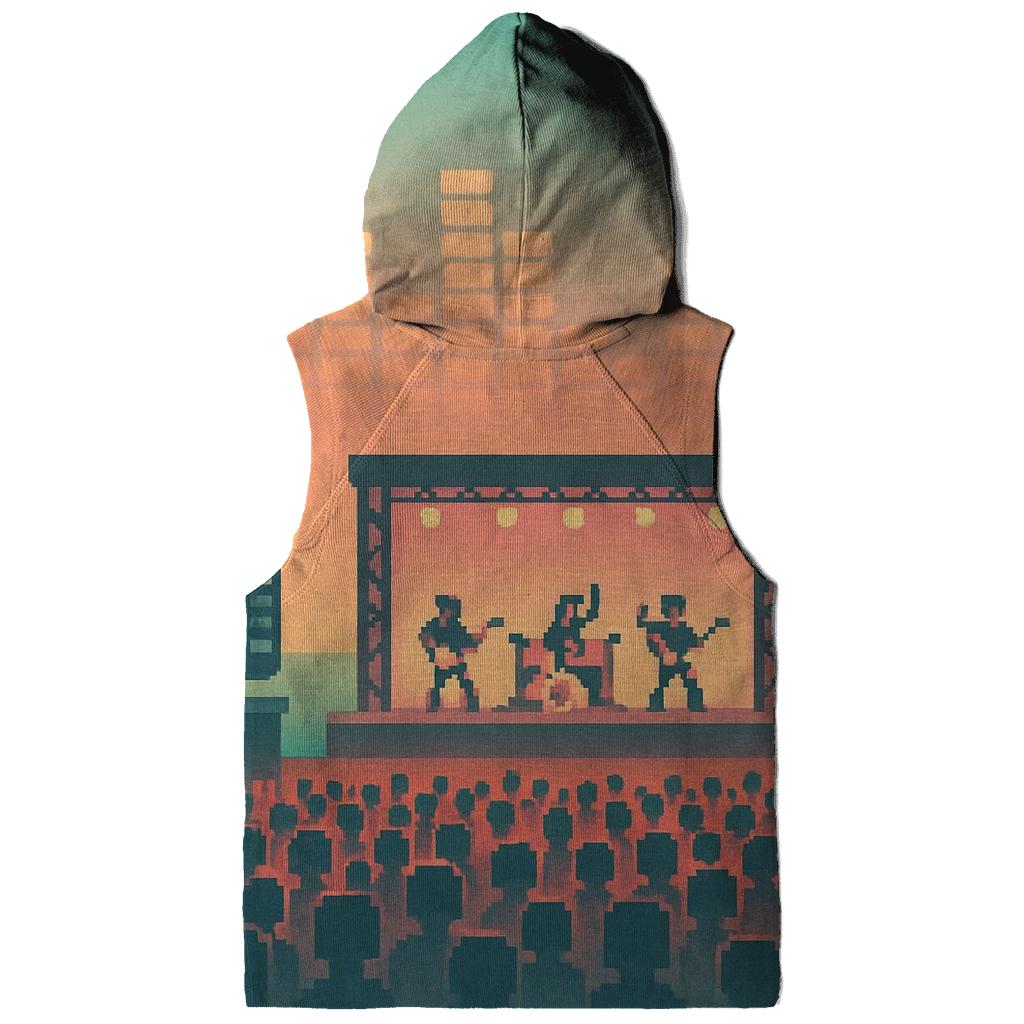 Pixel Concert Panorama hoodies fashion